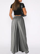 Load image into Gallery viewer, High Waist Wide Leg Pants