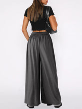 Load image into Gallery viewer, High Waist Wide Leg Pants