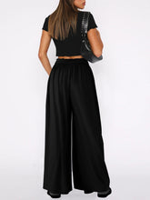 Load image into Gallery viewer, High Waist Wide Leg Pants