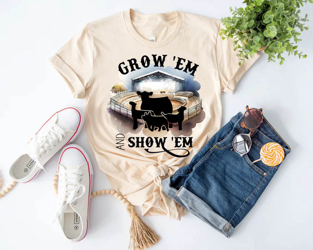 Grow em and show ‘em tee