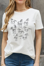 Load image into Gallery viewer, Simply Love Horse Graphic Cotton T-Shirt
