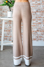 Load image into Gallery viewer, First Love Contrast Ribbed Knit Pants
