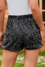 Load image into Gallery viewer, Sequin Elastic Waist Shorts
