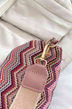 Load image into Gallery viewer, Adored Chevron Straw Sling Bag
