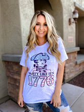 Load image into Gallery viewer, Party Like It&#39;s 1776 - Color changing tee
