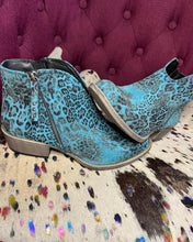 Load image into Gallery viewer, Very G - Divine Turquoise Bootie
