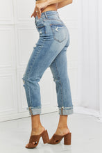 Load image into Gallery viewer, RISEN  Leilani Distressed Straight Leg Jeans
