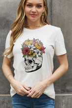 Load image into Gallery viewer, Simply Love Skull Graphic Cotton Tee
