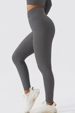 Load image into Gallery viewer, Basic Bae Crossover Waist Active Leggings
