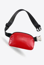 Load image into Gallery viewer, PU Leather Adjustable Strap Sling Bag
