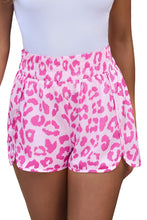 Load image into Gallery viewer, Leopard Elastic Waist Shorts
