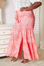 Load image into Gallery viewer, Double Take Floral Tiered Wide Leg Pants
