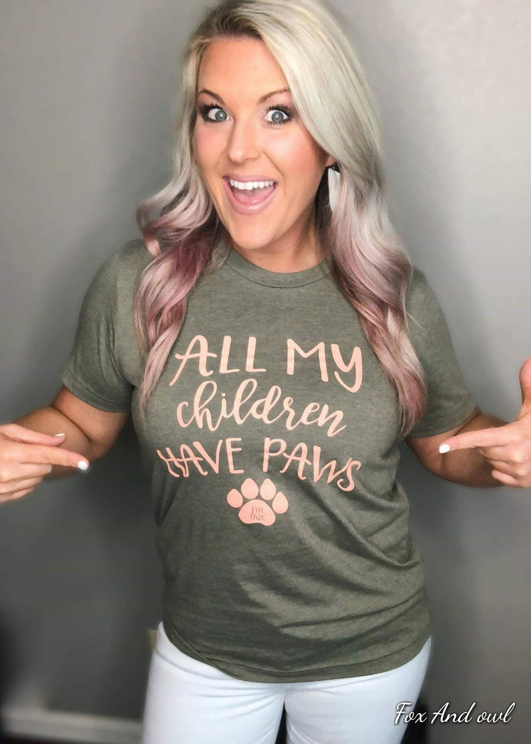 All My Children Have Paws Tee
