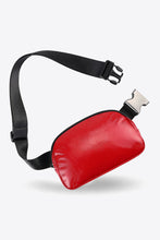 Load image into Gallery viewer, PU Leather Adjustable Strap Sling Bag

